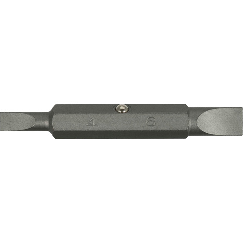 Screwdriver Bit, Slot, 4 mm/6 mm WestPier