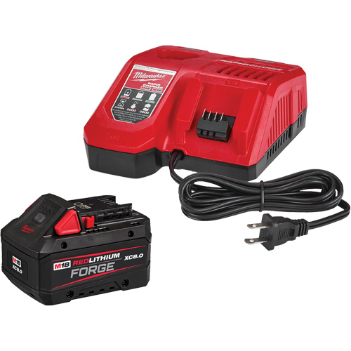 M18 Redlithium Forge XC8.0 Starter Battery Kit, 18 V, Lithium-Ion WestPier