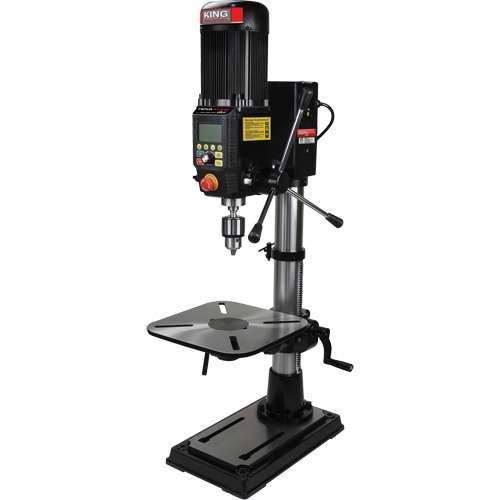 Benchtop DVR Drill Press, 16", 5/8" Chuck, 3000 RPM WestPier