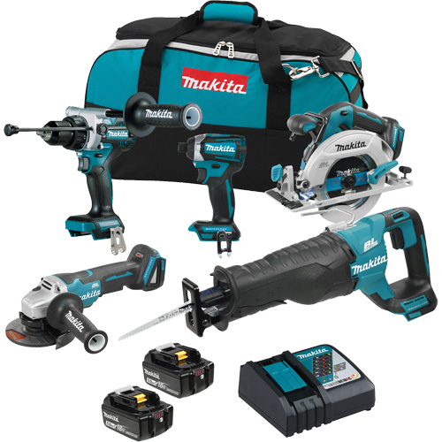 Ensemble de 5 outils sans balai 18V LXT, Lithium-ion, 18 V WestPier