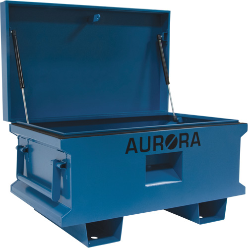 Jobsite Tool Box, 33" x 20-3/10" x 18-3/10", Steel, Blue WestPier