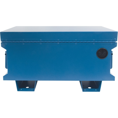 Jobsite Tool Box, 33" x 20-3/10" x 18-3/10", Steel, Blue WestPier