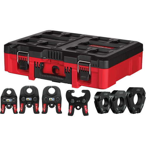 Ensemble de m&acirc;choires et anneau pivotant IPS-P 2" pour outils de presse M18 FORCE LOGIC WestPier