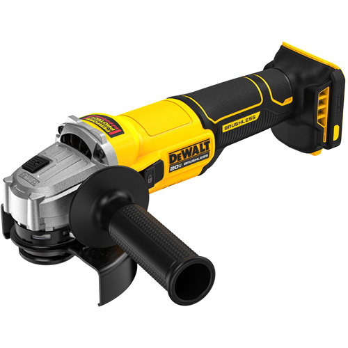 Brushless Cordless Slide-Switch Grinder (Tool Only), 4-1/2" Wheel, 20 V WestPier