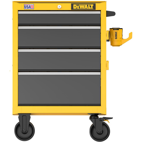 Heavy-Duty Rolling Tool Chest, 4 Drawers, 26" W x Yellow WestPier