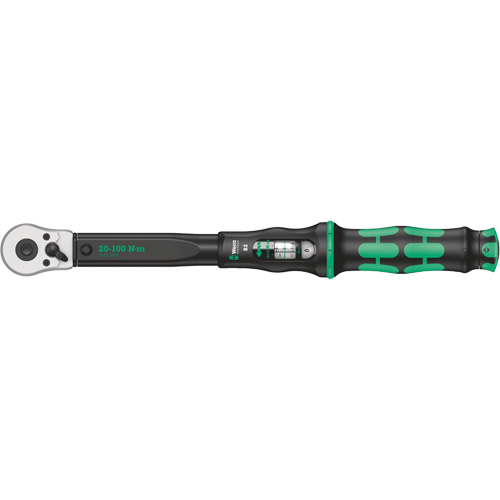 Click-Torque B2 Torque Wrench with Reversible Ratchet, Click, 3/8" Square Drive, 20 - 100 Nm WestPier