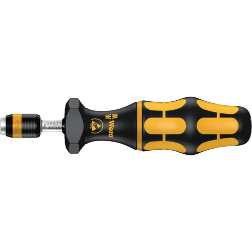 Tournevis dynamom&eacute;trique r&eacute;glable s&eacute;rie Kraftform 7400 ESD, Gamme de couple 2.5 - 29 lb-pi, 6" Longueur WestPier