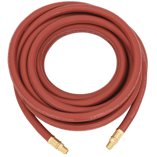 AH3850RB Hose, Air, Rubber, 3/8" dia. x 50', 300 psi, 1/4 NPT WestPier