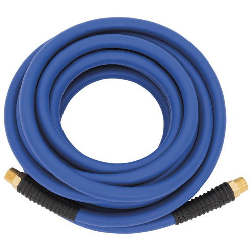 AH3850HY Hybrid Hose, Air, Polyester/Polymer, 3/8" dia. x 50', 300 psi, 1/4 NPT WestPier