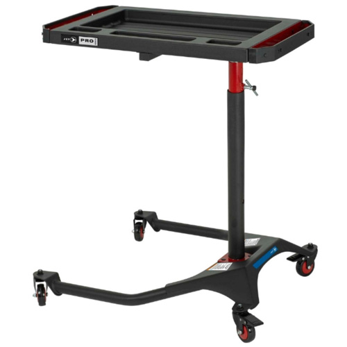 JUHT-100A Adjustable-Height Under-Hood ABS Tool Tray, 0 Drawers, 18-7/10" L x 31-17/20" W x 48-2/5" H, Black WestPier