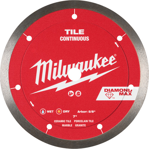 Lame diamant&eacute;e continue pour tuile DIAMOND MAX WestPier