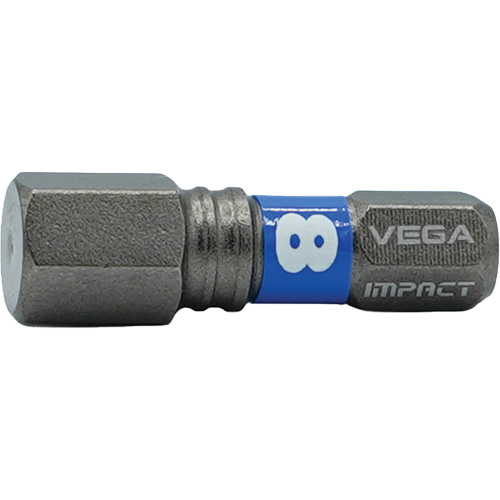Embout Impactech, Hexagonale, 8 mm, Prise 1/4" WestPier