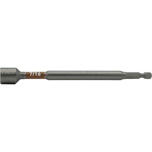 Tourne-&eacute;crou Impactech, Embout 7/16", Prise 1/4", 6" lo, Magn&eacute;tique WestPier