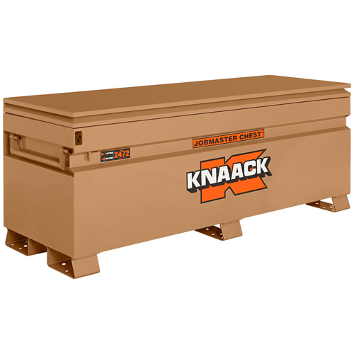 Coffre de chantier mod&egrave;le 2472 avec cadenas, 72" x 24" x 28-1/4", Acier, Havane WestPier