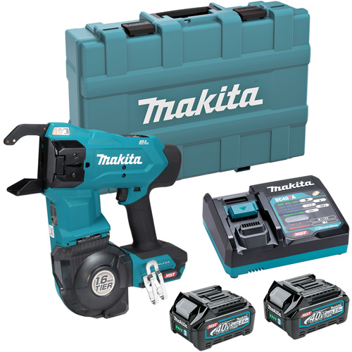 Trousse outil &agrave; lier les barres darmature sans balai 40Vmax XGT WestPier