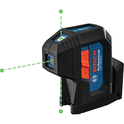 Laser dalignement autonivelant &agrave; faisceau vert &agrave; trois points WestPier