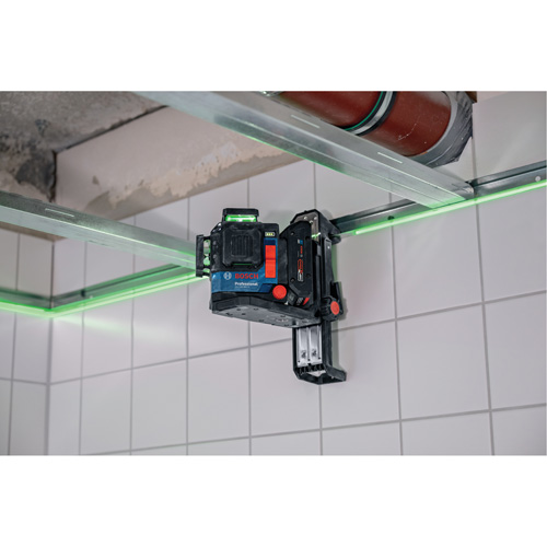 Laser dalignement/nivellement 360 connect&eacute; &agrave; faisceau vert &agrave; trois points WestPier