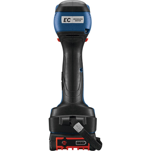 Ensemble visseuse/cl&eacute; &agrave; chocs 2-en-1 pour embouts et douilles, 1/2", 1800 lb-po Couple max., 18 V, Lithium-ion WestPier