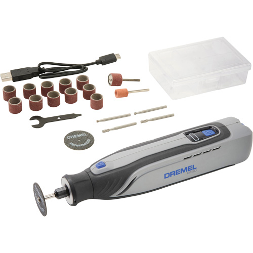 Brushless USB-C Rechargeable Rotary Tool with LED Work Light WestPier