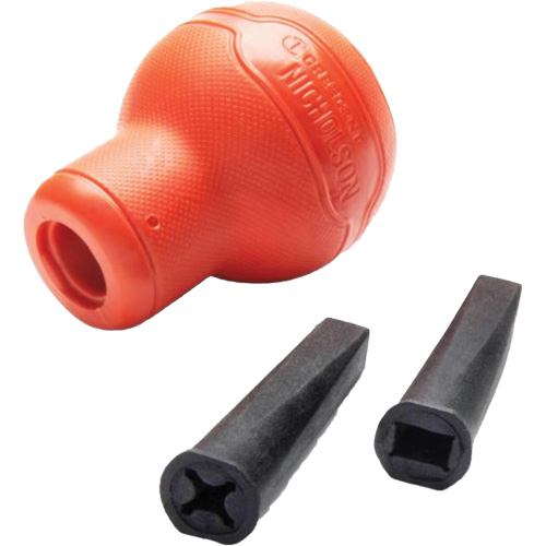 Short Round File Handle with Inserts WestPier