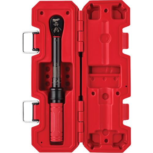Cl&eacute; dynamom&eacute;trique, &agrave; cliquer, Entraînement 3/8" carr&eacute;, 5,6 - 28,2 Nm/50 - 250 lb-po WestPier