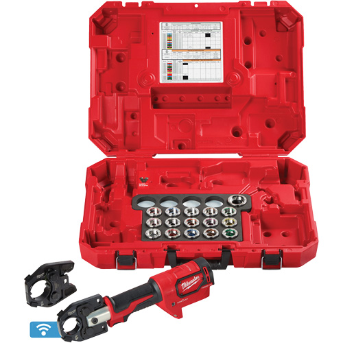 Sertisseuse M18 FORCE LOGIC 600 MCM Cu avec matrices et m&acirc;choire &eacute;tendue 750 MCM WestPier