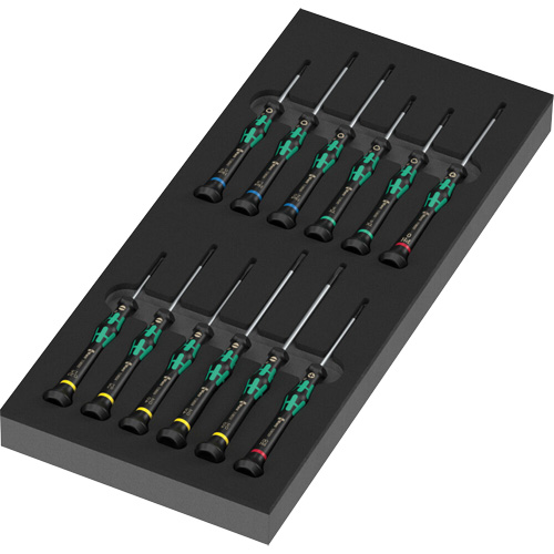 Foam Insert Kraftform Micro Screwdriver Set 2, 13 Pcs. WestPier