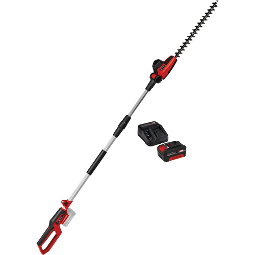 Taille-haie &agrave; perche sans fil avec batterie 4 Ah et ensemble de d&eacute;part de chargeur, 18", 18 V, &agrave; pile WestPier