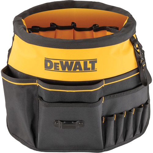 Organisateur pour seau &agrave; outils, 19-3/4" lo x 2" la x 19-5/8" h, Noir/Jaune WestPier
