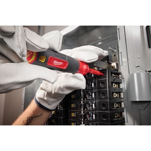 2-in-1 1000V Insulated Flip Shank Multi-Bit Screwdriver, 8-4/5" L, Cushion Grip Handle WestPier