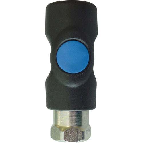 TOPQUIK S1 Industrial Quick Coupler, Polyester Composite/Stainless Steel, 1/4", Female NPT, 174 PSI WestPier