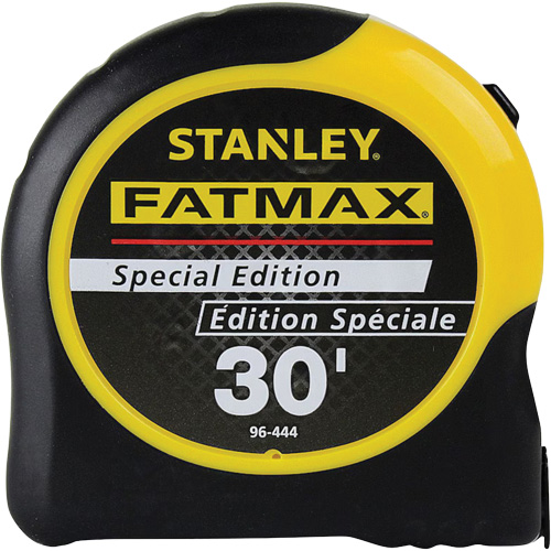 Ruban &agrave; mesurer FATMAX Special Edition, 1-1/4" x 30', Marques de goujon Imp&eacute;rial WestPier