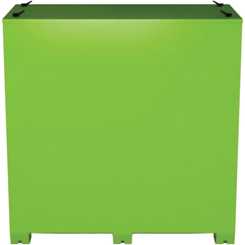 Armoire ventil&eacute;e pour le rangement d'&eacute;PI sur place, Acier, Vert lime haute visibilit&eacute; WestPier