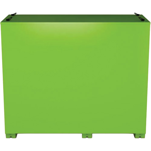 Armoire ventil&eacute;e pour le rangement d'&eacute;PI sur place, Acier, Vert lime haute visibilit&eacute; WestPier
