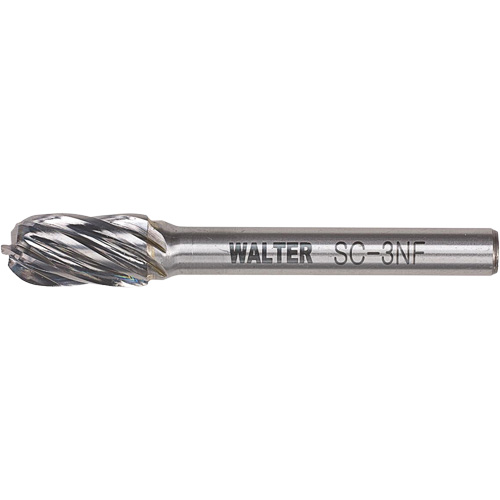 Carbide Burr, SC-3, 3/8" Dia., 3/4" Depth of Cut WestPier