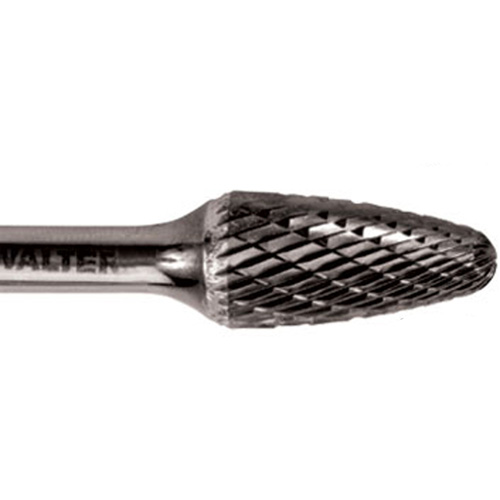 Double Cut Ballnose Tree Burr, SF-1, 1/4" Dia., 5/8" Depth of Cut WestPier
