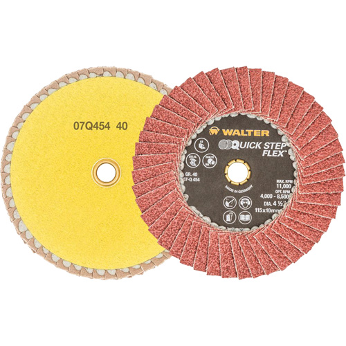 Disc Blender, 4-1/2" x Type 29, 40 Grit, Aluminum Oxide WestPier