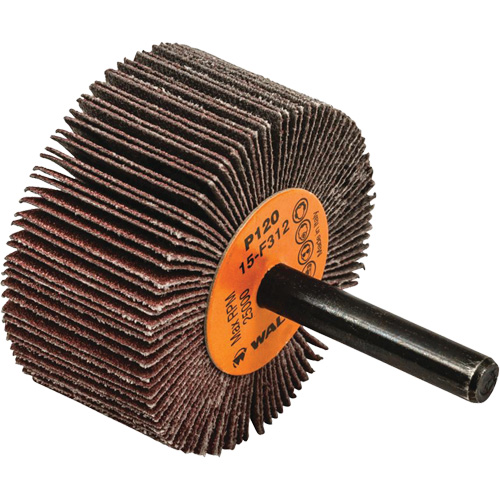 Flap Wheels-Coolcut Flap Wheels, Aluminum Oxide, 120 Grit, 2" x 1" x 1/4" WestPier
