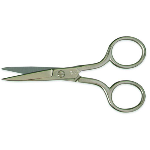 Embroidery & Sewing Scissors, 1-1/4", Rings Handle WestPier