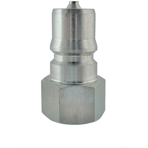 Hydraulic Quick Coupler - Plug, Stainless Steel, 1/2" Dia. WestPier