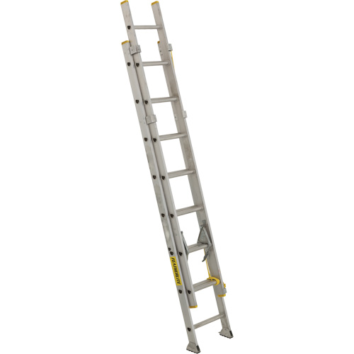 Industrial Heavy-Duty Extension Ladders, 300 lbs. Cap., 13' H, Grade 1A WestPier