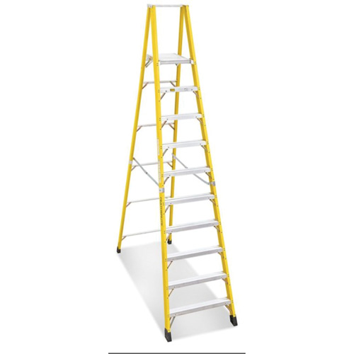 Industrial Heavy-Duty Platform Stepladders (6500 Series), 12', 300 lbs. Cap. WestPier