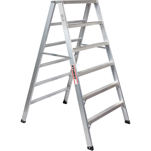 Chevalet de sciage, 6' ha x 30" la x Capacit&eacute; de 300 lb, Aluminium WestPier