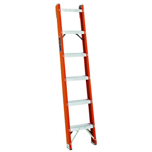 FH1000 Series Industrial Heavy-Duty Shelf Ladders, 6', Fibreglass, 300 lbs., CSA Grade 1A WestPier