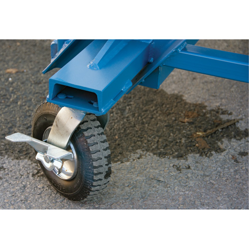 Snow Ladder, Steel, 10 Steps, 99" H, 85-1/2" D, 48" Step, Serrated WestPier