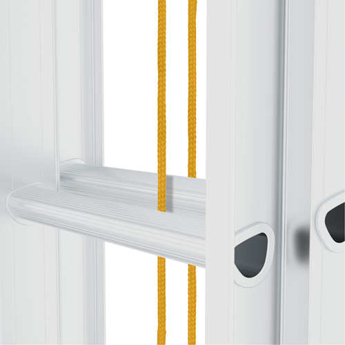 Jobsite Series Extension Ladder, 250 lbs. Cap., 28' H, Grade 3 WestPier