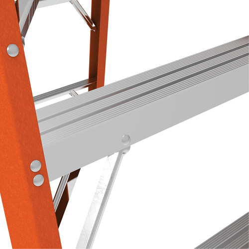 Safespace Platform Step Ladder, 12', 300 lbs. Cap. WestPier