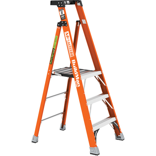 Safespace Platform Step Ladder, 3', 300 lbs. Cap. WestPier