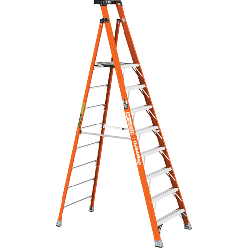 Safespace Platform Step Ladder, 8', 300 lbs. Cap. WestPier