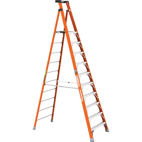 Safespace Platform Step Ladder, 10', 300 lbs. Cap. WestPier